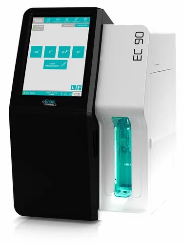 Fully Automatic Erba Electrolyte Analyzer, EC 90, User Input: Touch