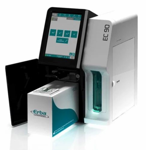 Fully Automatic Erba EC 90 Electrolyte Analyser, For Hospital / Pathlab, User Input: Touch