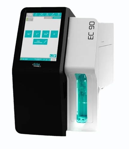 Semi Automatic Erba Ec 90 Electrolyte Analyzer, For Laboratory, User Input: Touch
