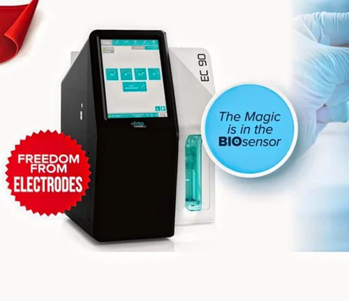 Semi Automatic Erba Ec 90 Electrolyte Analyzer, User Input: Touch, For Laboratory