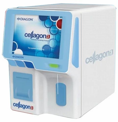 DIAGON RBC Cellagon3 Hematology Analyzer, User Input: Touch