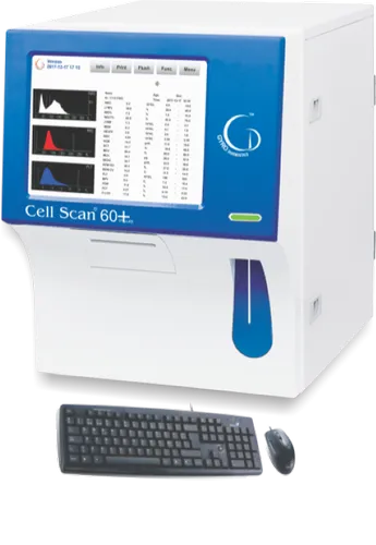 Fully Automatic 3-Part CBC Analyzers Cell Scan 60