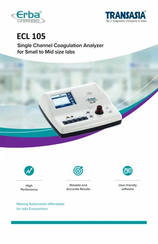 Semi Automatic Erba ECL 105 Analyzer