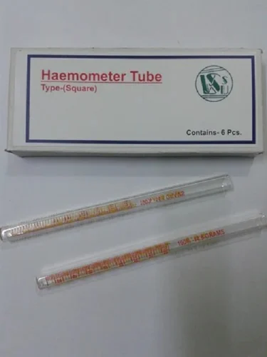 Transparent Haemometer Tube Square
