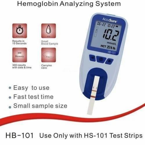 HB-101 AccuSure Hemoglobin Analyzing System
