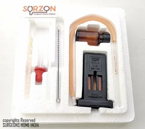 Manual Sahli's Haemometer kit, Benchtop