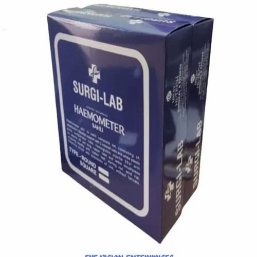 Manual Suggi lab Haemometer, Microhaematometers, 2 Part