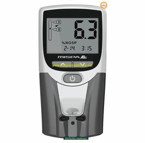 Manual Mispa A1c Handheld Hba1c Analyzer, 2 Part, Optical hemoglobin meters