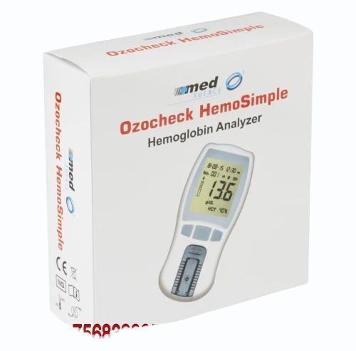 Semi Automatic Ozocheck Hemosimple Hemoglobin Meter