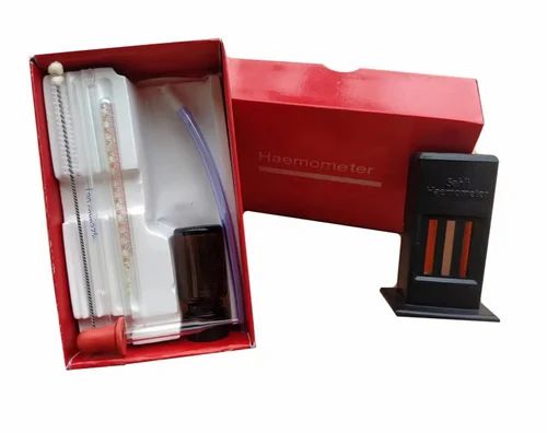 Manual SAHLI'S HEMOGLOBIN METER FOR CLINICA, 2 Part