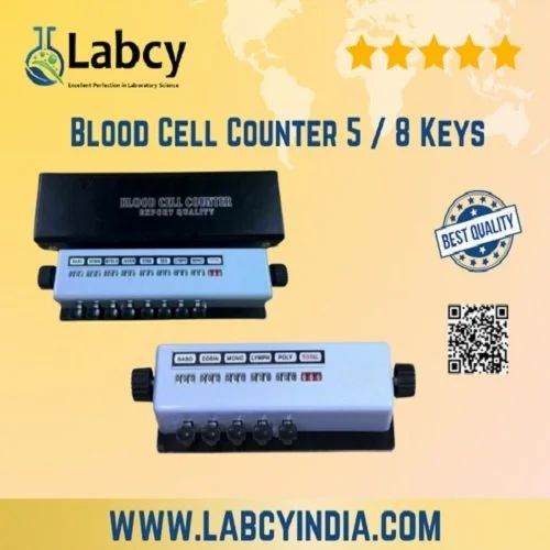 Blood Cell Counter 8 Key And 5 Keys, For Path Lab