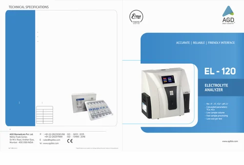 Erma El 120 Electrolyte Analyzer