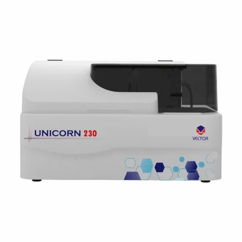 Vector Fully Automatic Unicorn 230 Random Access Biochemistry Analyzer, For Laboratory, User Input: Touch