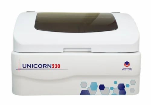 Vector Fully Automatic Unicorn 230 Random Access Biochemistry Analyzer, For Laboratory, User Input: Touch