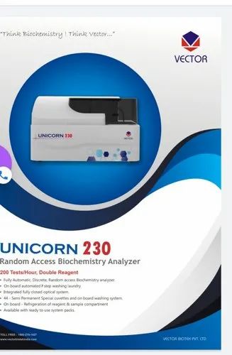 Unicorn 230 Random Access Biochemistry Analyzer
