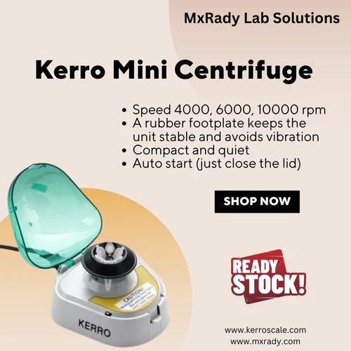 KERRO Mini Centrifuge 4000 RPM, KC-MINI-4K, Abs