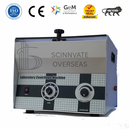 Micro Scinnovate Electric Manual Laboratory Centrifuge Machine