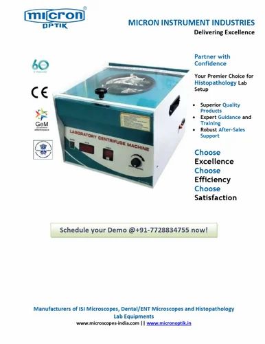Laboratory Microcentrifuges Make Micron Optik (CE, ISO Certified)