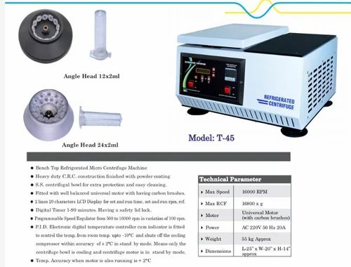 Refrigerator Micro Centrifuge