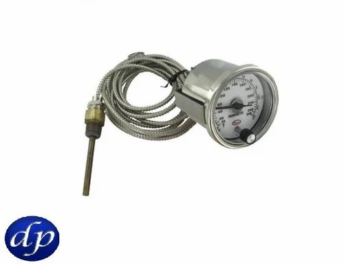 Dwyer Digital Solar Powered Bimetal Thermometer,