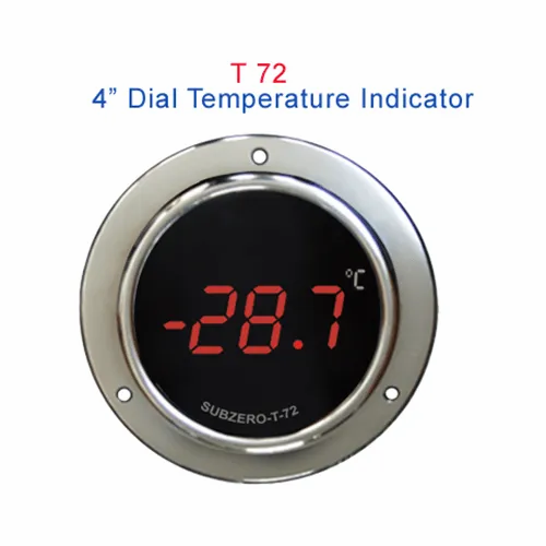 100 mm Thermometers, Back, Temp Range: -50 to 150 C,