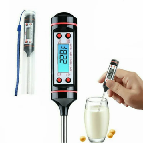 Pen Type Digital Food Thermometer, 120 mm, Temp Range: -50 to 300 C
