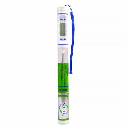Probe Food Thermometer, 120 mm, Temp Range: -50 to 250 C