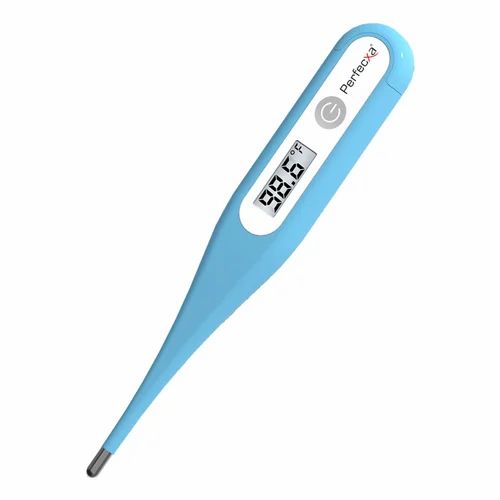 Digital Thermometer with LCD Display, Fast Reading, Blue