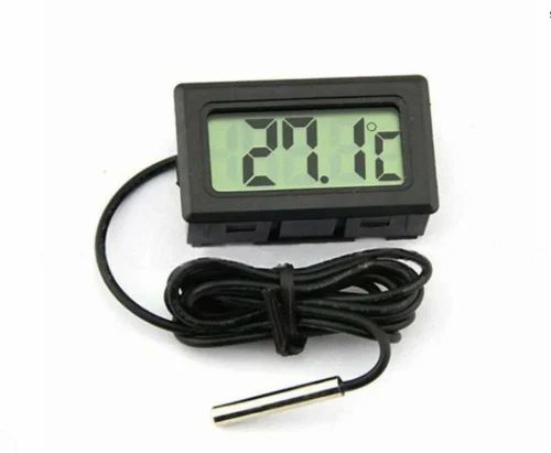 Fridge LCD Electronic Fish Tank Water Thermometer Detector, Temp Range: -50 to 150 C
