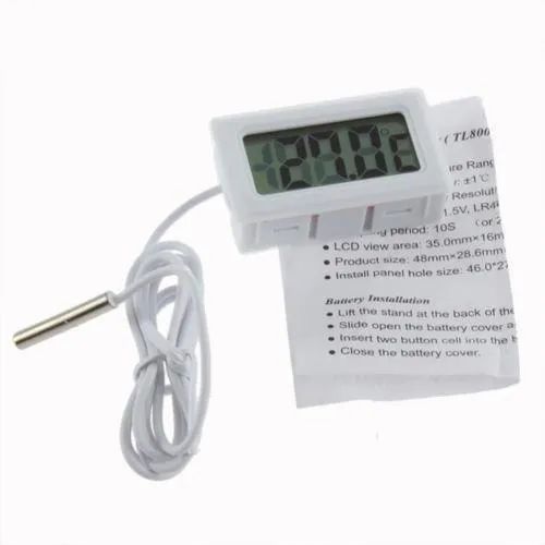 Mini LCD Refrigerator Fridge Digital Thermometer Fzt-01