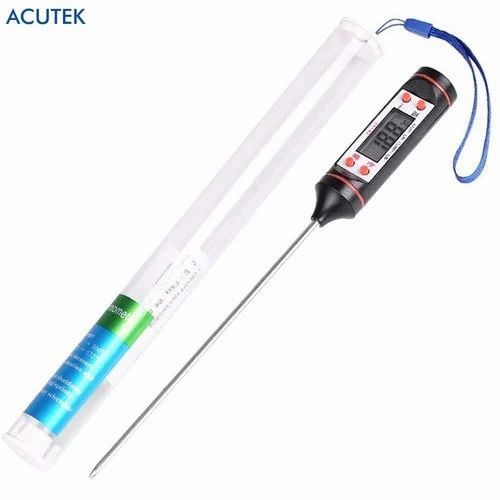 ACUTEK Black/White Digital Pen Type Thermometer (Food/Lab/Industry)