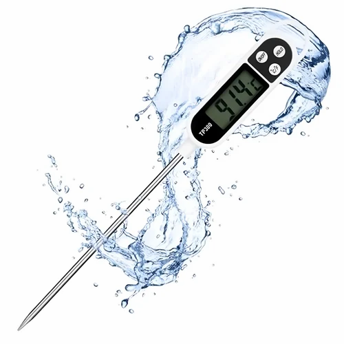 Pen Type Digital Food Thermometer, 100 mm, Temp Range: -50 to 200 C