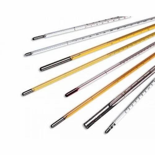 Glass A.s.t.m Thermometer, 0 to 100 C, Accuracy: 0.02 Degreec