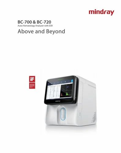 Automatic Mindray BC-700 Auto Hematology Analyzer, 2 Part