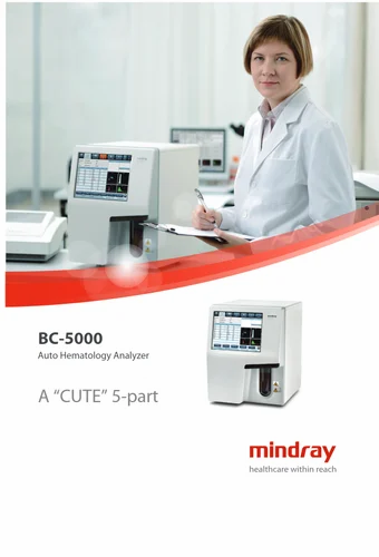 Fully Automatic 5-Part BC5000 Mindray Automated Hematology Analyzer