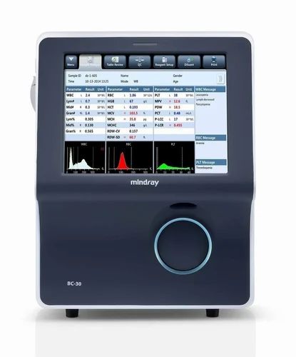 RBC Mindray BC 30 Auto Hematology Analyzer, Assays: Clinical Chemistry