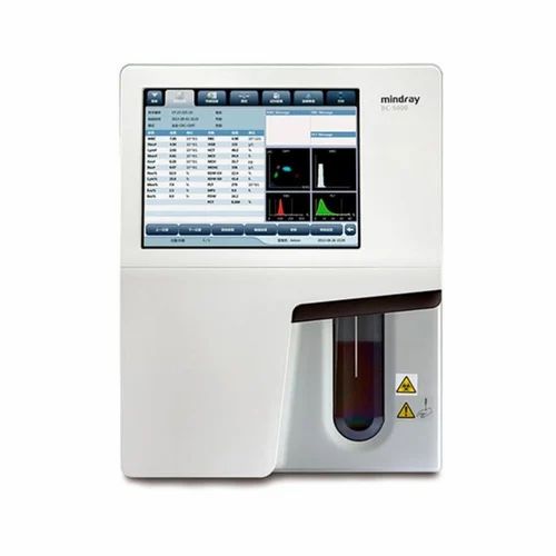 Mindray 5-Part Fully Automated Hematology Analyzer Bc-5000, For Laboratory, User Input: Touch