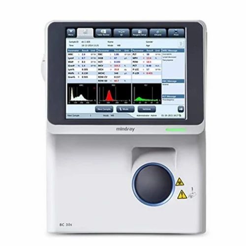 Fully Automatic Mindray BC 30S Hematology Analyzer, For Whole Blood Sample, User Input: Touch