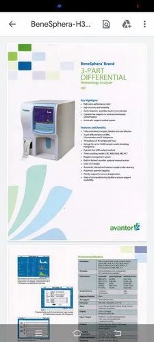 Mindray Bc 2800 Cell Counter