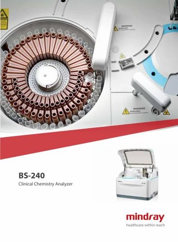 Mindray Bs 240 Fully Biochemistry Analyzer, 40 Kg, Assays: Clinical Chemistry