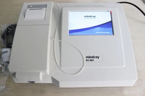 Semi-Automated Mindray BA 88A Clinical Chemistry Analyzer, Throughput: single