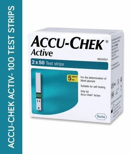Accucheck Active Strips 100
