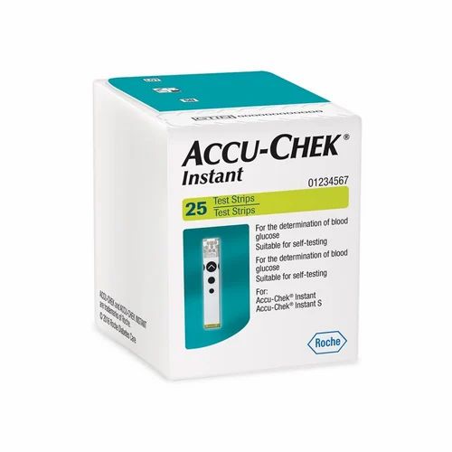 25 Strips Accu Chek Instant
