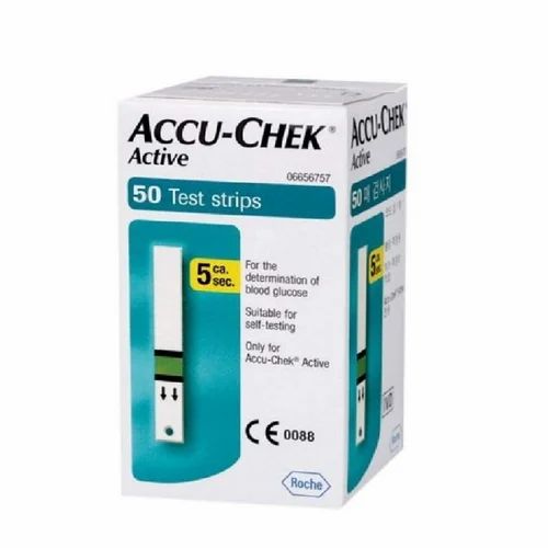 50 Pcs Accu Chek Active Test Strips