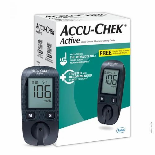 Accu Check Active Glucose Test Stripes, 50 Strips