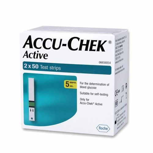 Accu Chek Active 100 Test Strips