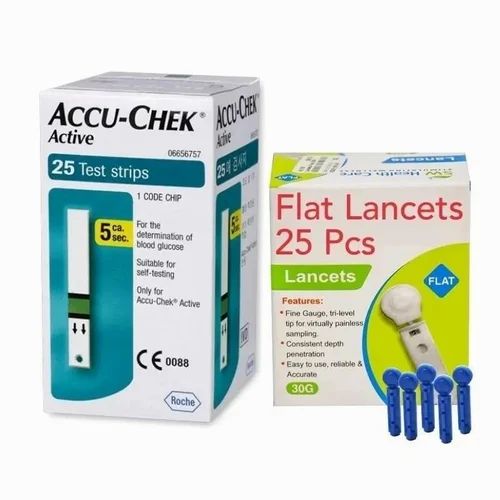 Accu Chek Active 25 Strip /50 Strip