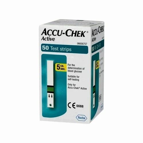 Accu-Chek Active 50 Blood Glucose Test Strip
