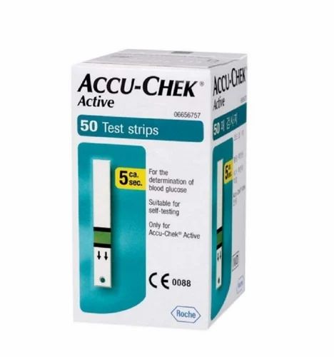 Accu Chek Active 50 Test Strips
