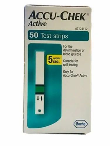 Accu Chek Active Glucose Test Strips